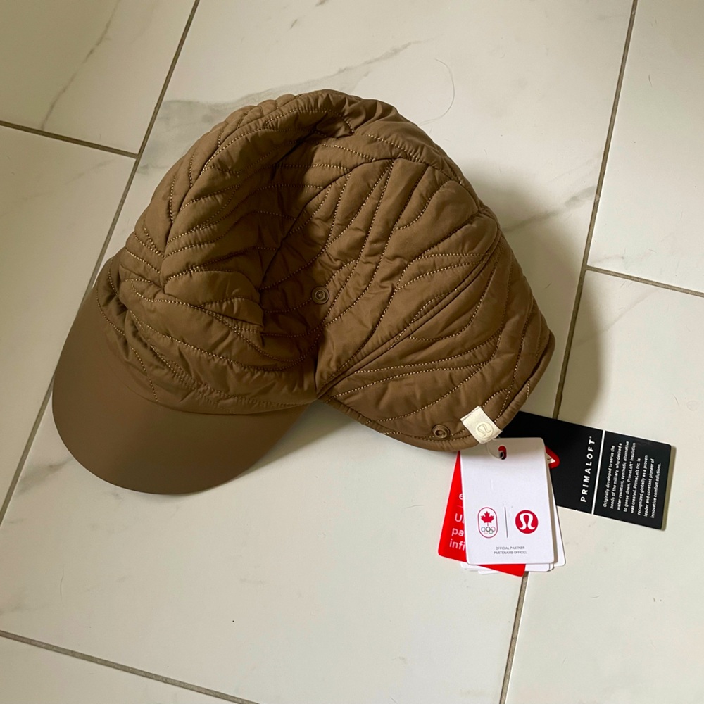 Lululemon quilted trapper hat